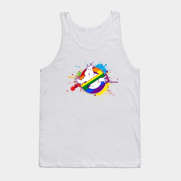 Ghostbusters  - Pride Tank Top by SwittCraft